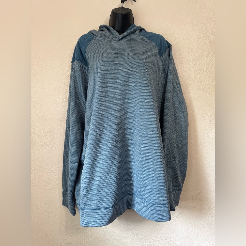 MTA Sport Heathered Blue Hoodie